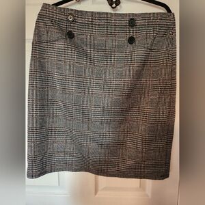 2/$20 Max Studio Plaid Skirt